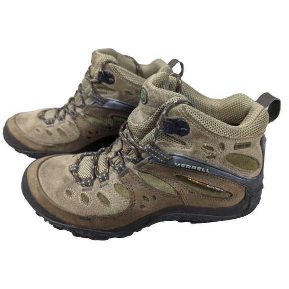 Merrell Chameleon Arc Mid Women's Hiking Trail Boots ‎ Brown Size 9 J86946 - Picture 1 of 6